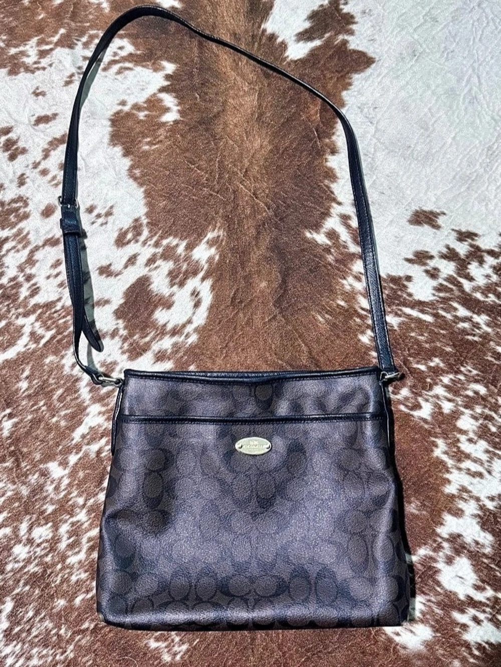Coach Mia Crossbody Bag in Brown & Black